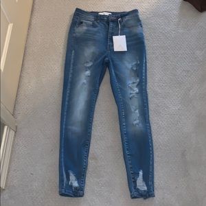 Kancan ripped Blue jeans